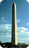 Washington Monument, thrusting skyward